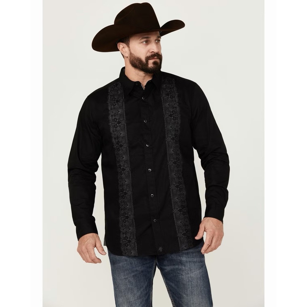 Bootbarn MOONSHINE SPIRIT® MEN'S EMBROIDERED LONG SLEEVE NWT Size L